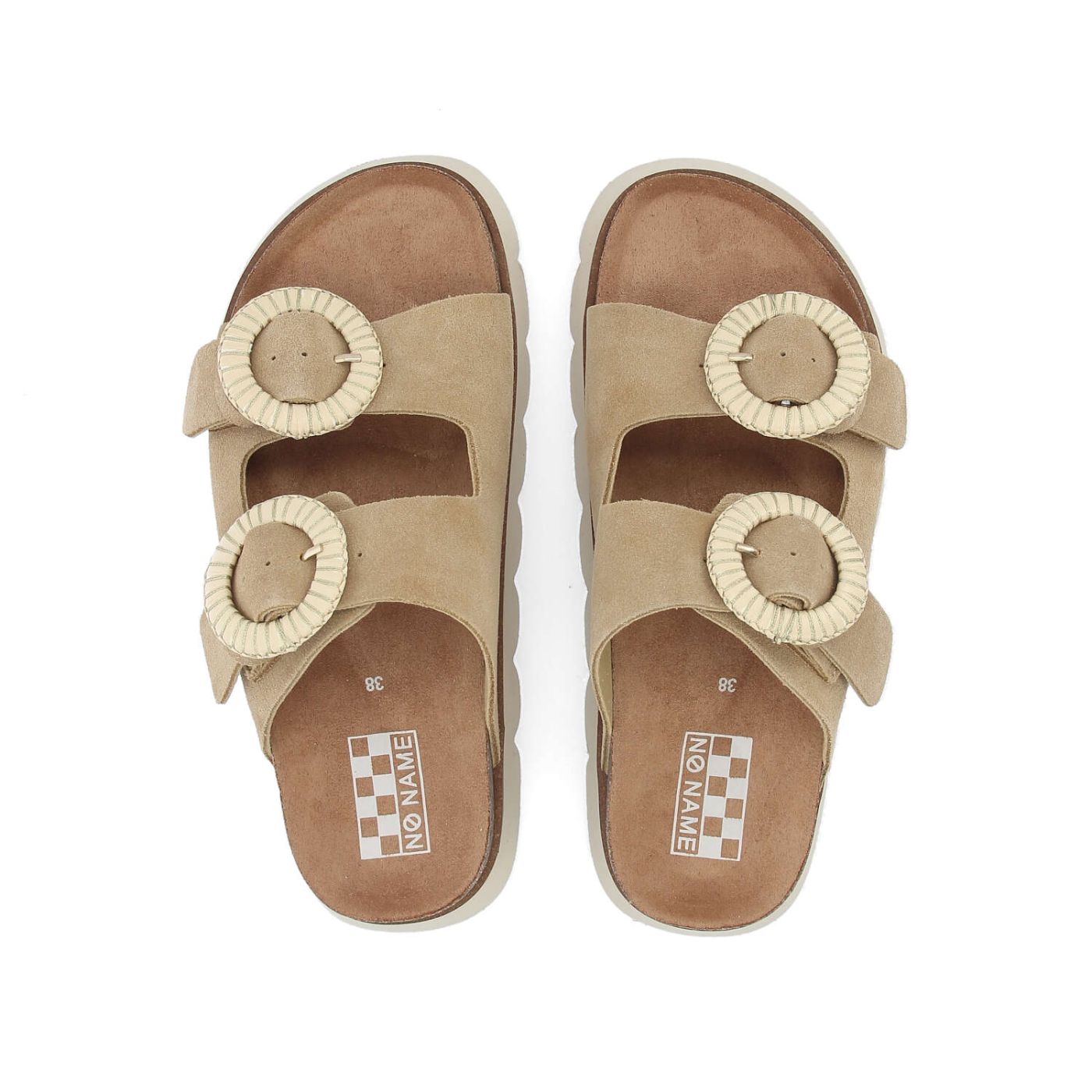 SANDY SLAP W - SUEDE - SABLE